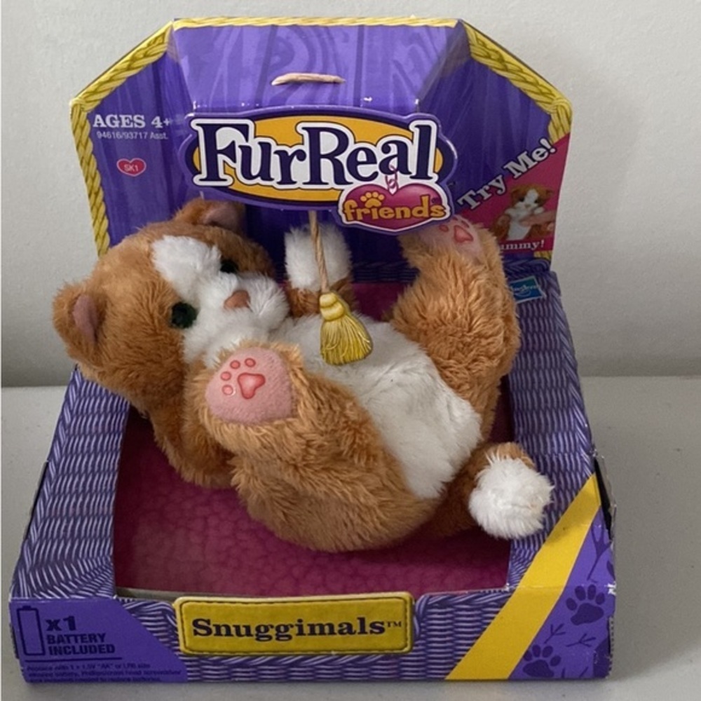 FurReal Snuggimals Kitten by Hasbro brand new